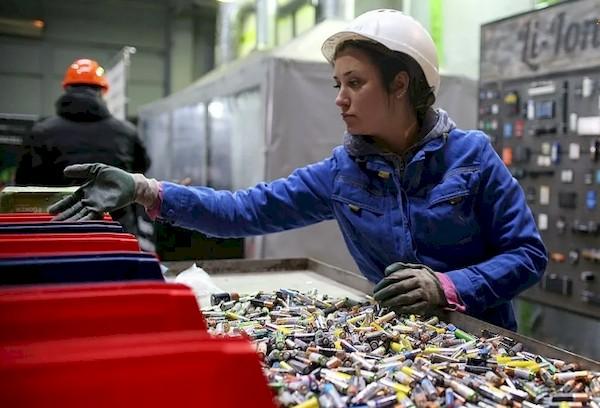 Reciclaje y eliminación de baterías.