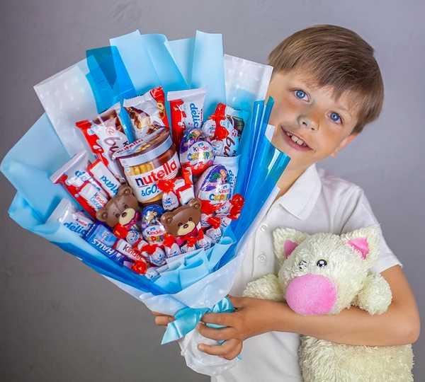 Ramos de dulces para niños de 8 a 10 años:
