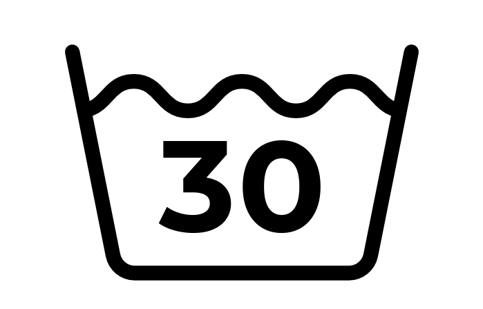 30-kraadise pesu ikoon