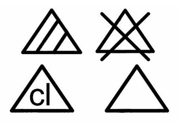 Märgendi kolmnurga ikooni variandid