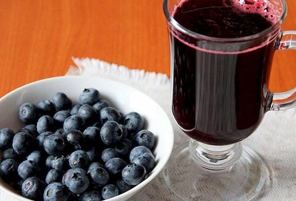 Blueberry juice