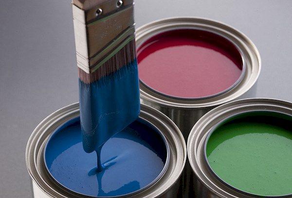 Multi-colored enamel paints