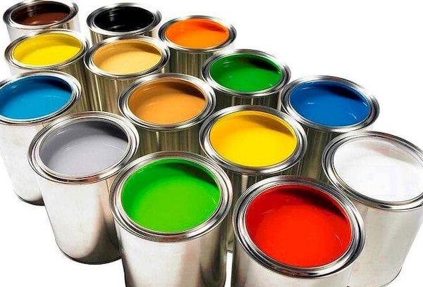 Multi-colored paints