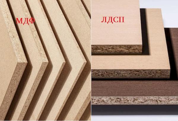 ¿Cuál es la diferencia entre MDF y aglomerado laminado en muebles? Diferencias en la foto, comparación de características.