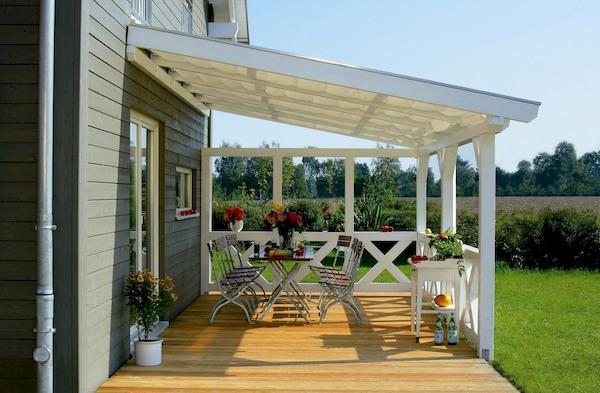 Terrace at the dacha