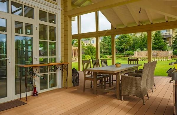 Terrace at the dacha