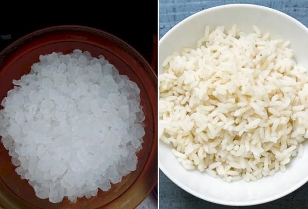 Regular and Indian sea rice