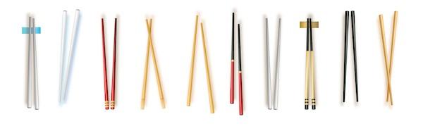 Tipos de palillos para sushi