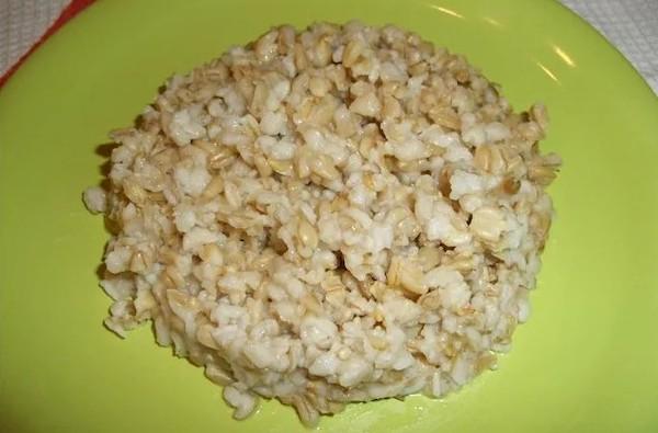 Oat side dish