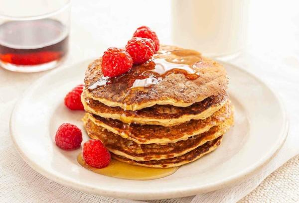 Pancakes and oat pancakes