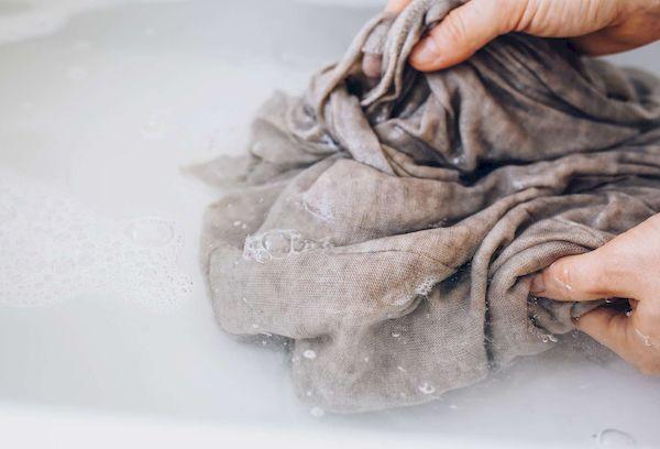 Lavar ropa de lino